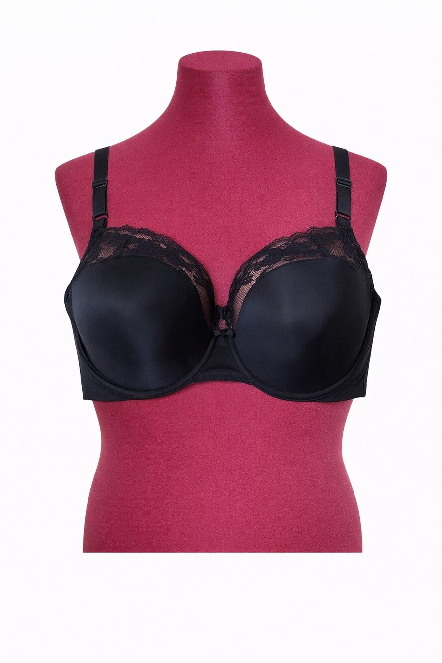 Olga 40DD BLACK HIGH LIFT UNDERWIRE BRA